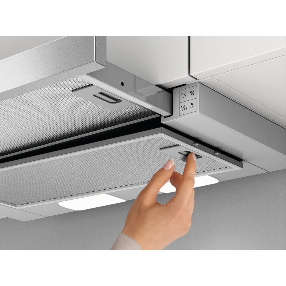 AEG DPB3632S Telescopic Hood - Silver | Atlantic Electrics