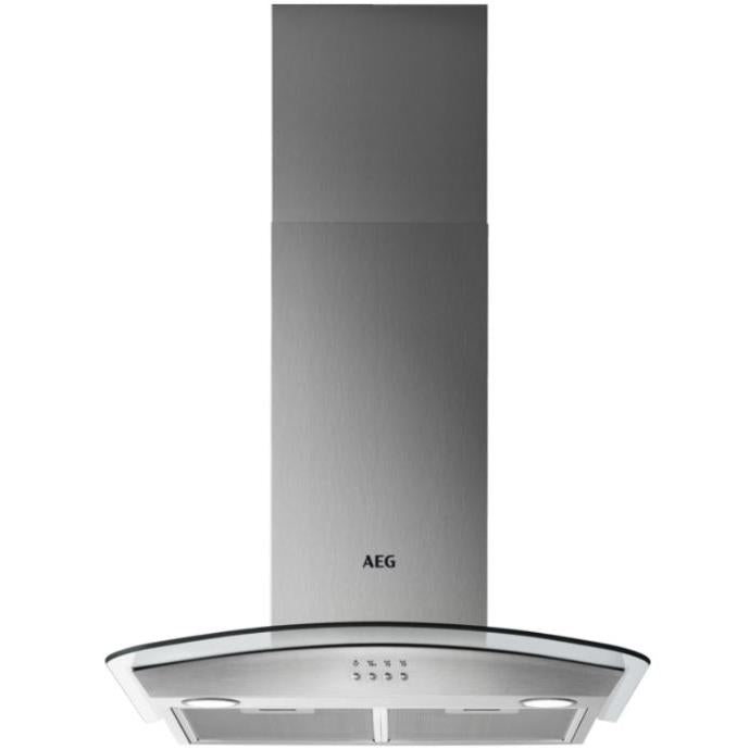AEG DTB3653M Chimney Hood - Stainless Steel / Glass | Atlantic Electrics