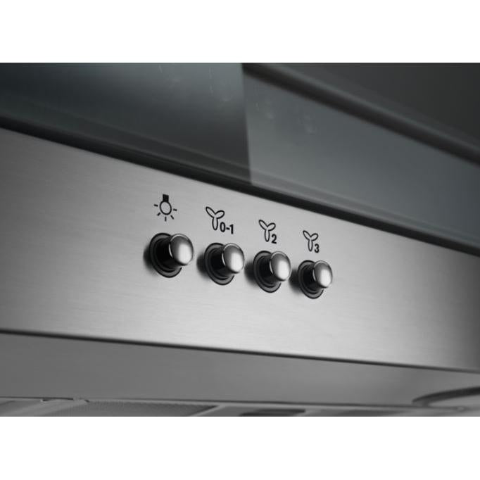 AEG DTB3654M Chimney Hood - Stainless Steel / Glass | Atlantic Electrics