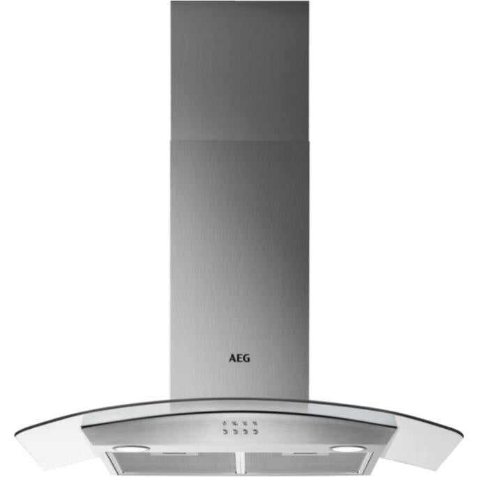 AEG DTB3953M Chimney Hood - Stainless Steel / Glass | Atlantic Electrics