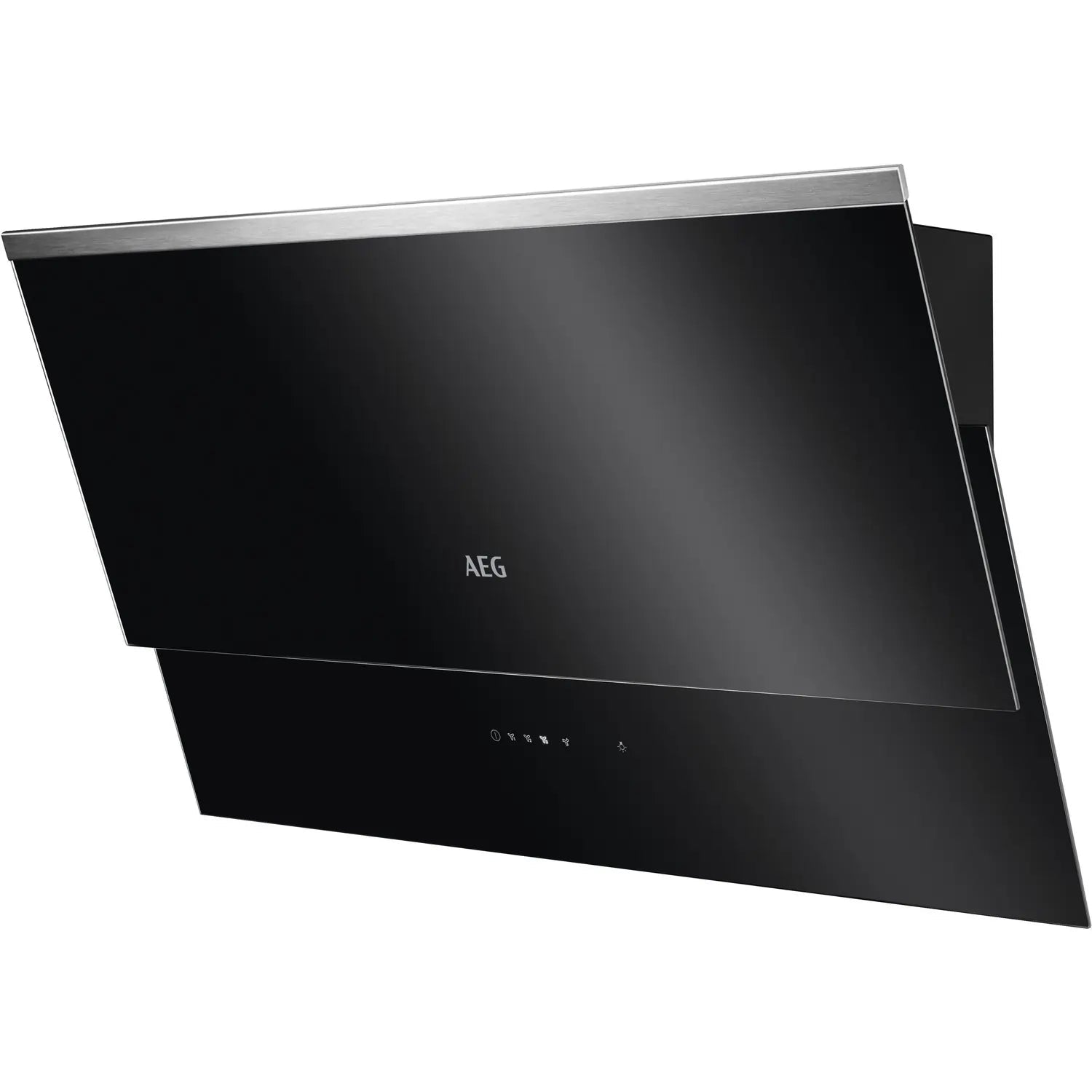 AEG DVB5860B Built In Angled Hood - Black | Atlantic Electrics