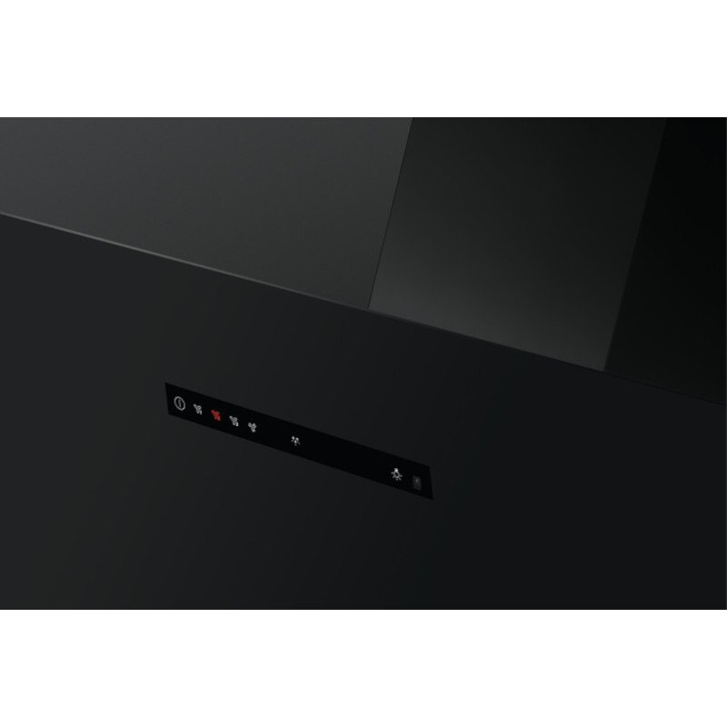 AEG DVE5671HR Wall Mounted Hood - Matt Black Glass | Atlantic Electrics