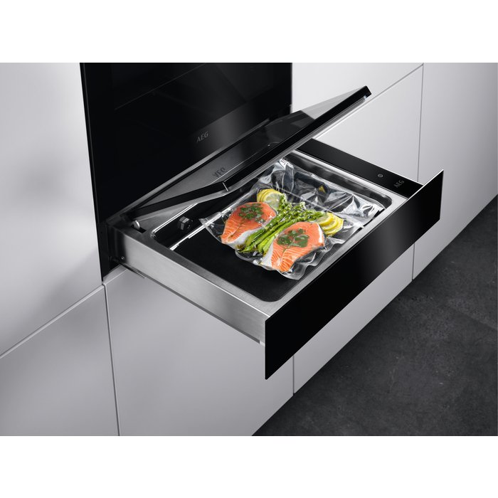 AEG KDE911423B Built In Vacuum Drawer - Black | Atlantic Electrics