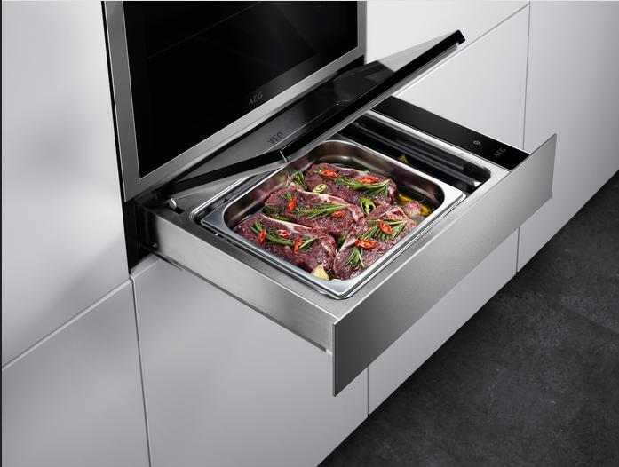 AEG KDE911423M Built In Vacuum Drawer - Stainless Steel | Atlantic Electrics