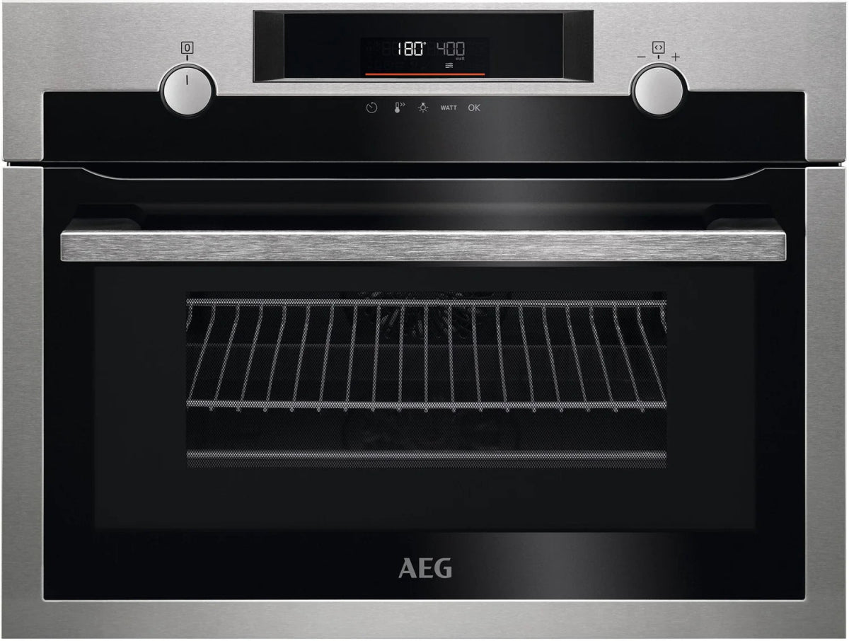 AEG KME565060M Built In Combi Microwave - Stainless Steel | Atlantic Electrics
