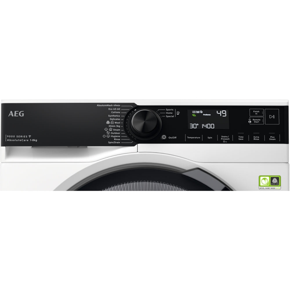 AEG LFR94846WS Freestanding Washing Machine - White | Atlantic Electrics