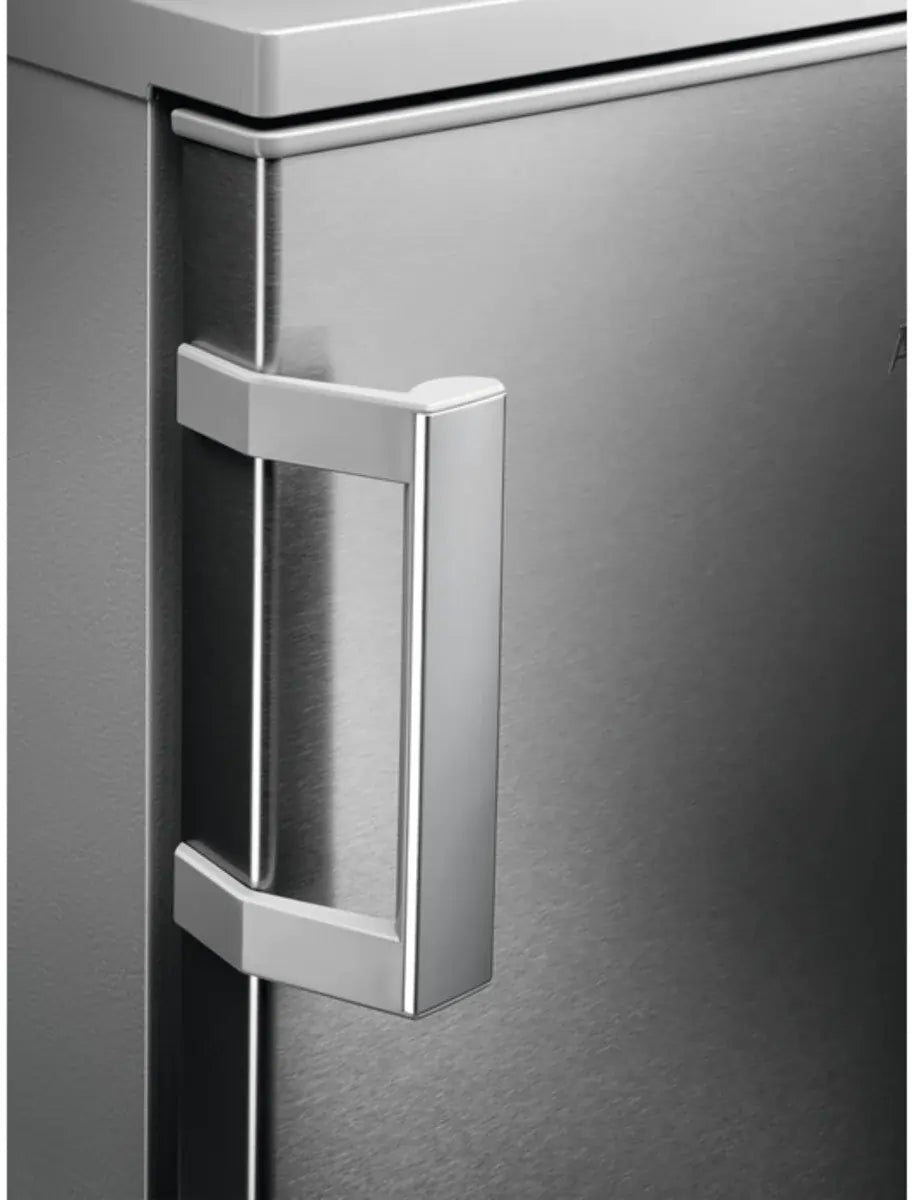 AEG RTB515E1AU Freestanding Larder Fridge - Stainless Steel | Atlantic Electrics