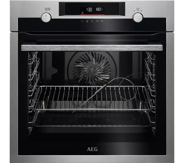 AEG BPE556060M Built In Single Oven Electric - Stainless Steel | Atlantic Electrics