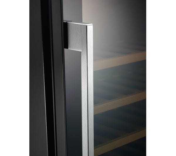 AEG SWE63001DG 30cm Built-In 20 Bottle Capacity Wine Cooler in Black | Atlantic Electrics