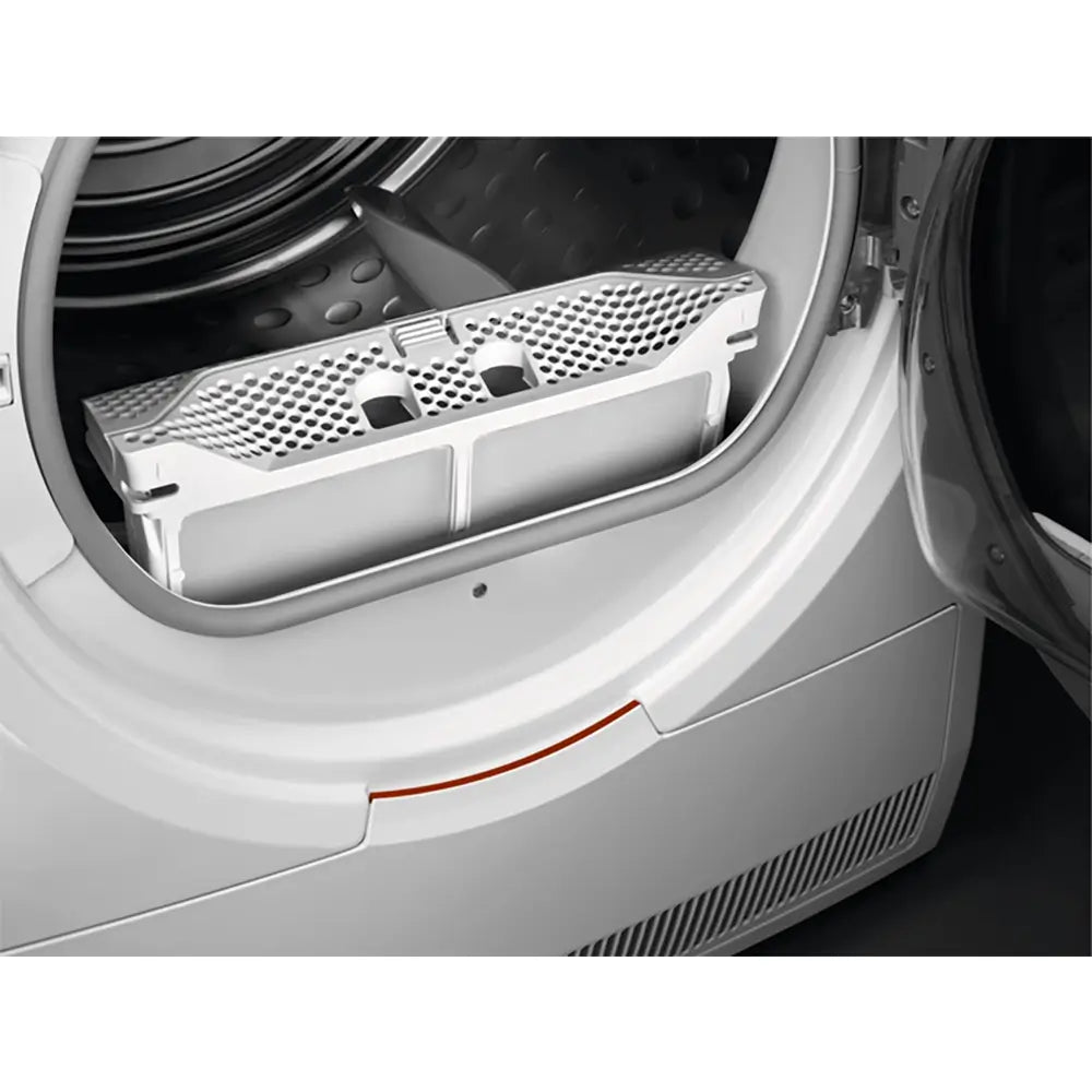AEG T7DBG840N 7000 Series 8KG Freestanding Heat Pump Tumble Dryer, SensiDry®, 59.6cm Wide - White | Atlantic Electrics