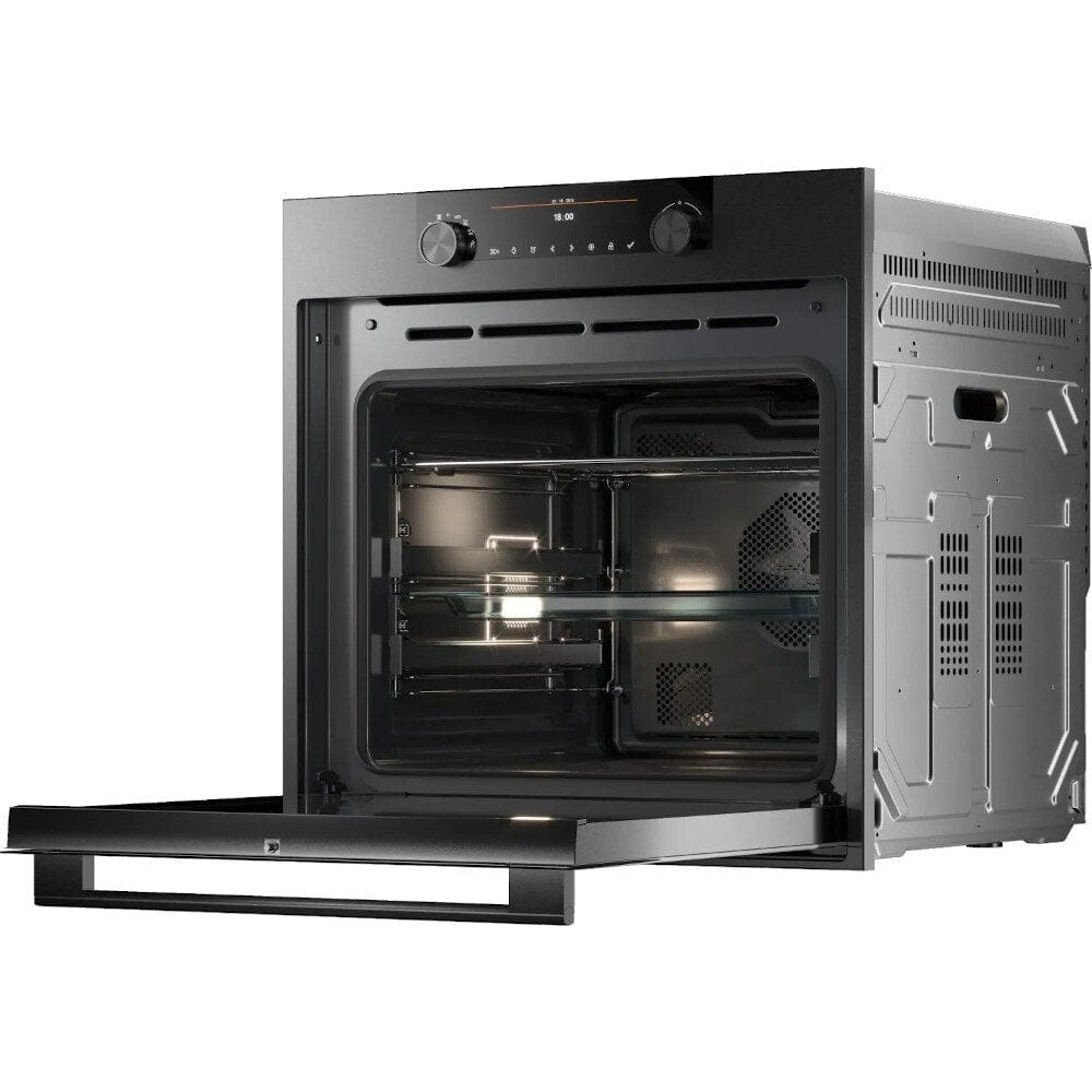 ASKO OP8687B 59.5cm Built In Electric Single Oven Black Steel | Atlantic Electrics