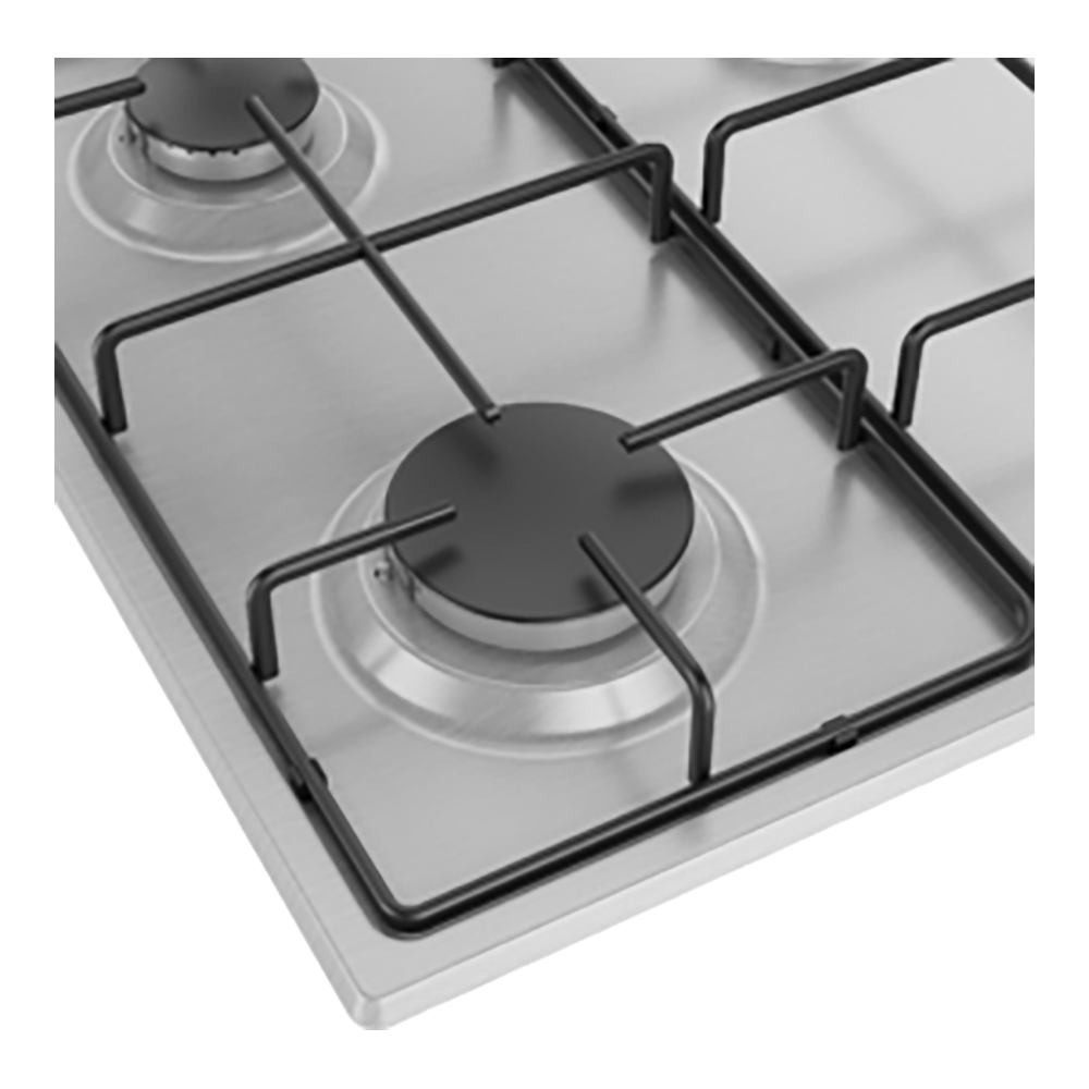 Beko CIHYG21SX 61cm Gas Hob Stainless Steel | Atlantic Electrics
