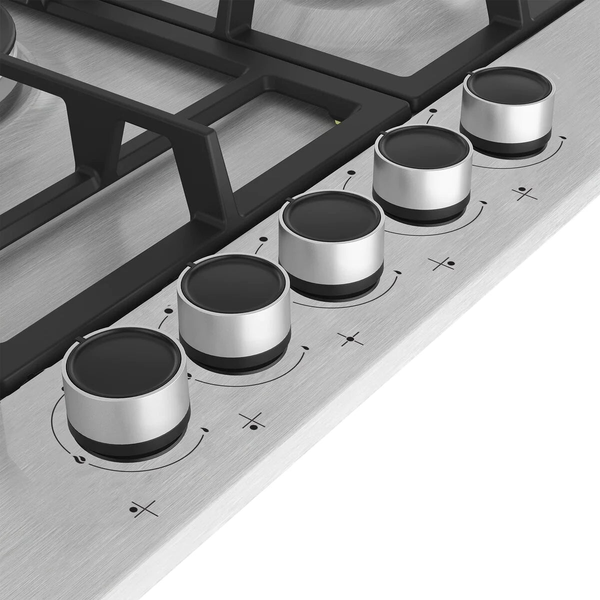 Beko CIHYG32SXE 75cm Gas Hob Stainless Steel | Atlantic Electrics
