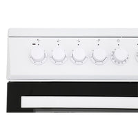 Thumbnail Beko EDVC503W 50cm Double Oven Electric Cooker - 39477736538335