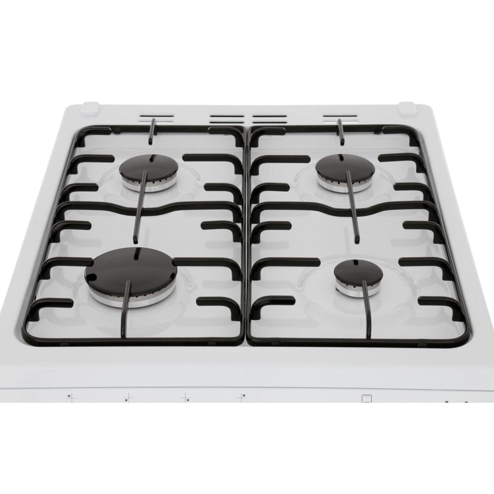 Beko ESG50W 50cm Single Oven Gas Cooker - White - Atlantic Electrics - 39477735293151