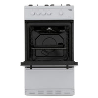 Thumbnail Beko ESG50W 50cm Single Oven Gas Cooker - 39477735456991