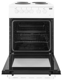 Thumbnail Beko ESP50W 50cm Single Oven Electric Cooker White - 39477734998239