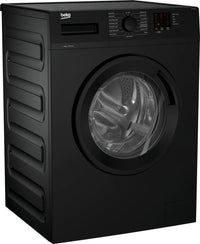 Thumbnail Beko WTK72041B 7kg 1200 Spin Washing Machine with Quick Programme Black - 40639526174943