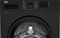 Thumbnail Beko WTK72041B 7kg 1200 Spin Washing Machine with Quick Programme Black | Atlantic Electrics- 40639526142175