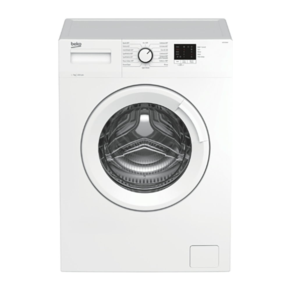 Beko WTK72041W 7kg 1200rpm Freestanding Washing Machine, 60cm Wide- White | Atlantic Electrics - 39477735981279 