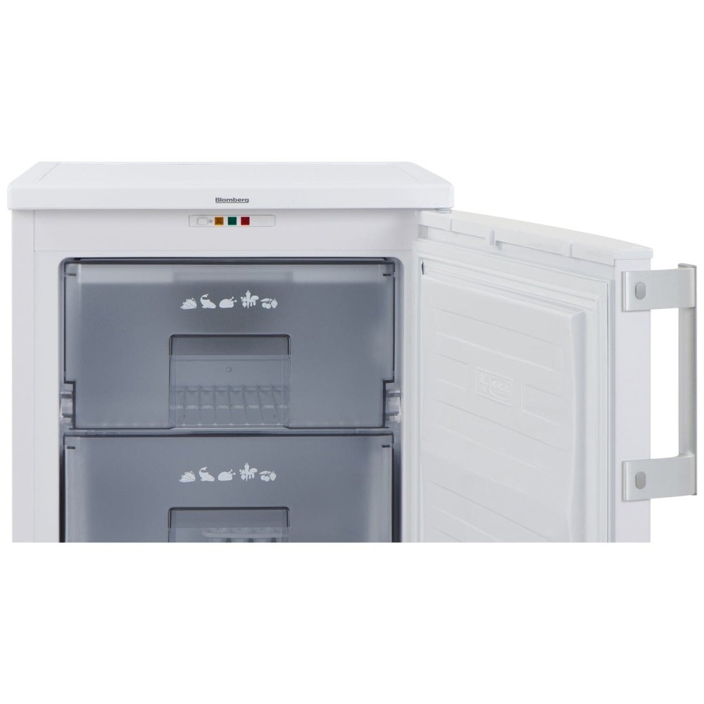 Blomberg FNE1531P 54.5cm Frost Free Undercounter Freezer - White - A+ Rated - Atlantic Electrics - 39477738176735