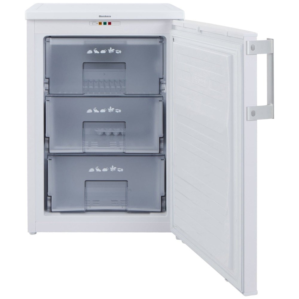 Blomberg FNE1531P 54.5cm Frost Free Undercounter Freezer - White - A+ Rated - Atlantic Electrics - 39477738307807