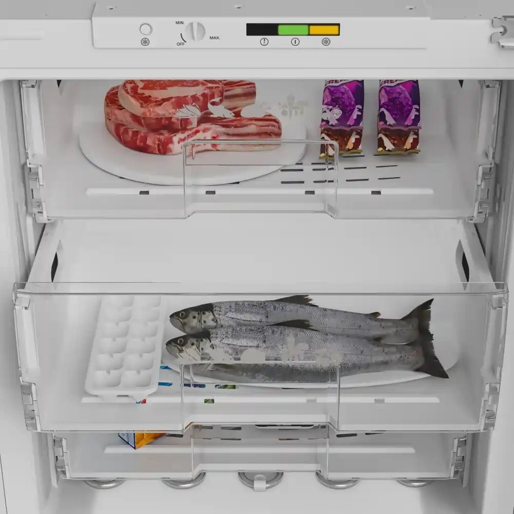 Blomberg FSE1654IU Built Under Upright Freezer - White | Atlantic Electrics