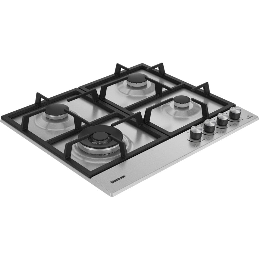 Blomberg GEN73415E 58cm Gas Hob Stainless Steel | Atlantic Electrics