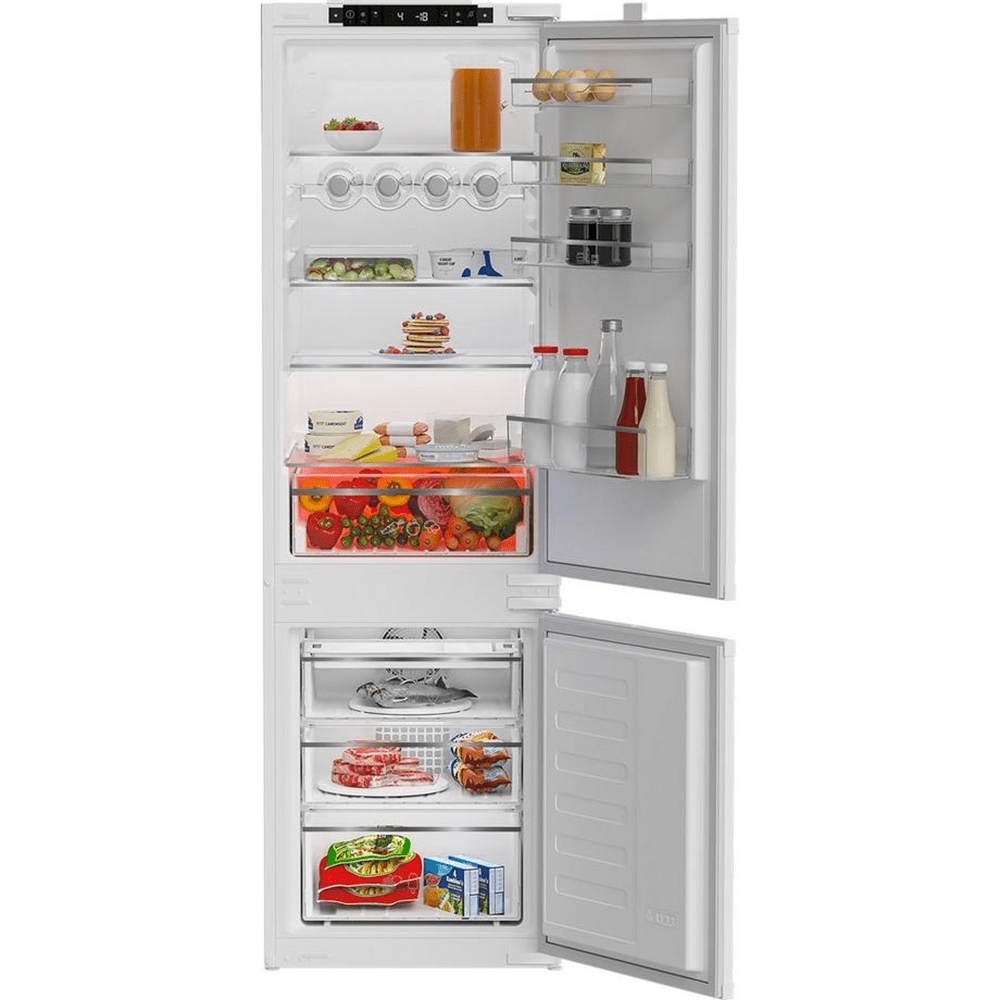 Blomberg KNE4554EVI 54cm Integrated 70:30 Frost Free Fridge Freezer White | Atlantic Electrics