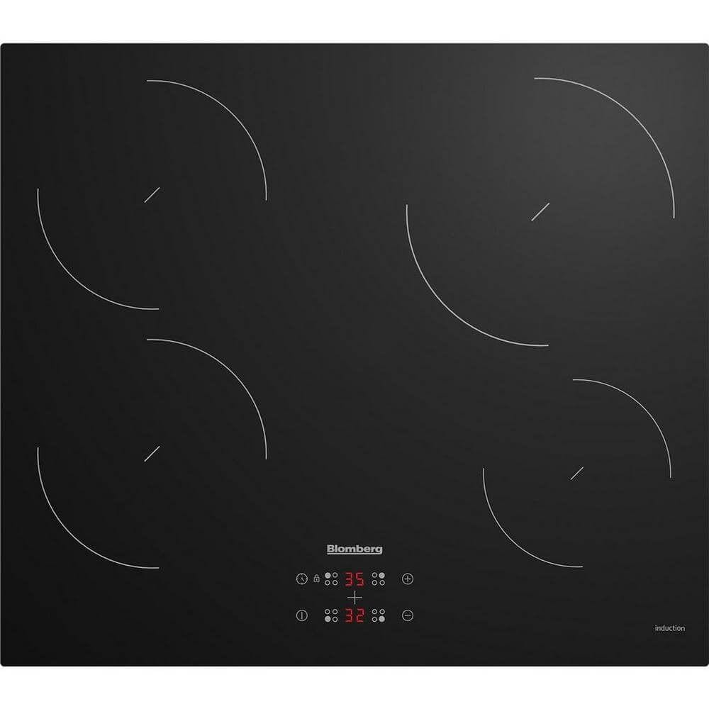 Blomberg MIN54308N 58cm Frameless Induction Hob - Black | Atlantic Electrics
