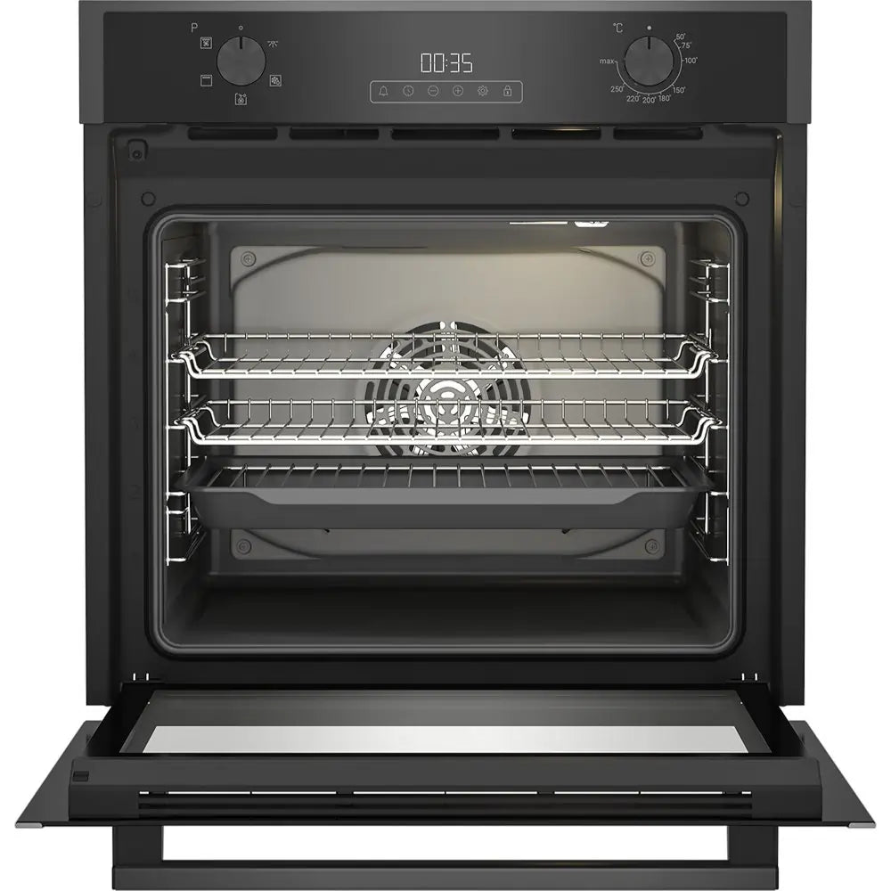 Blomberg ROEN9202DX Built-In Electric Single Oven - Steel | Atlantic Electrics