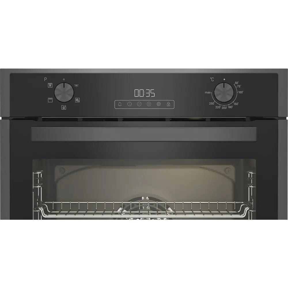 Blomberg ROEN9202DX Built-In Electric Single Oven - Steel | Atlantic Electrics