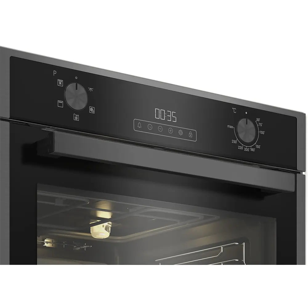 Blomberg ROEN9202DX Built-In Electric Single Oven - Steel | Atlantic Electrics