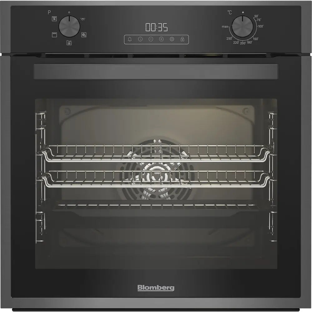 Blomberg ROEN9202DX Built-In Electric Single Oven - Steel | Atlantic Electrics