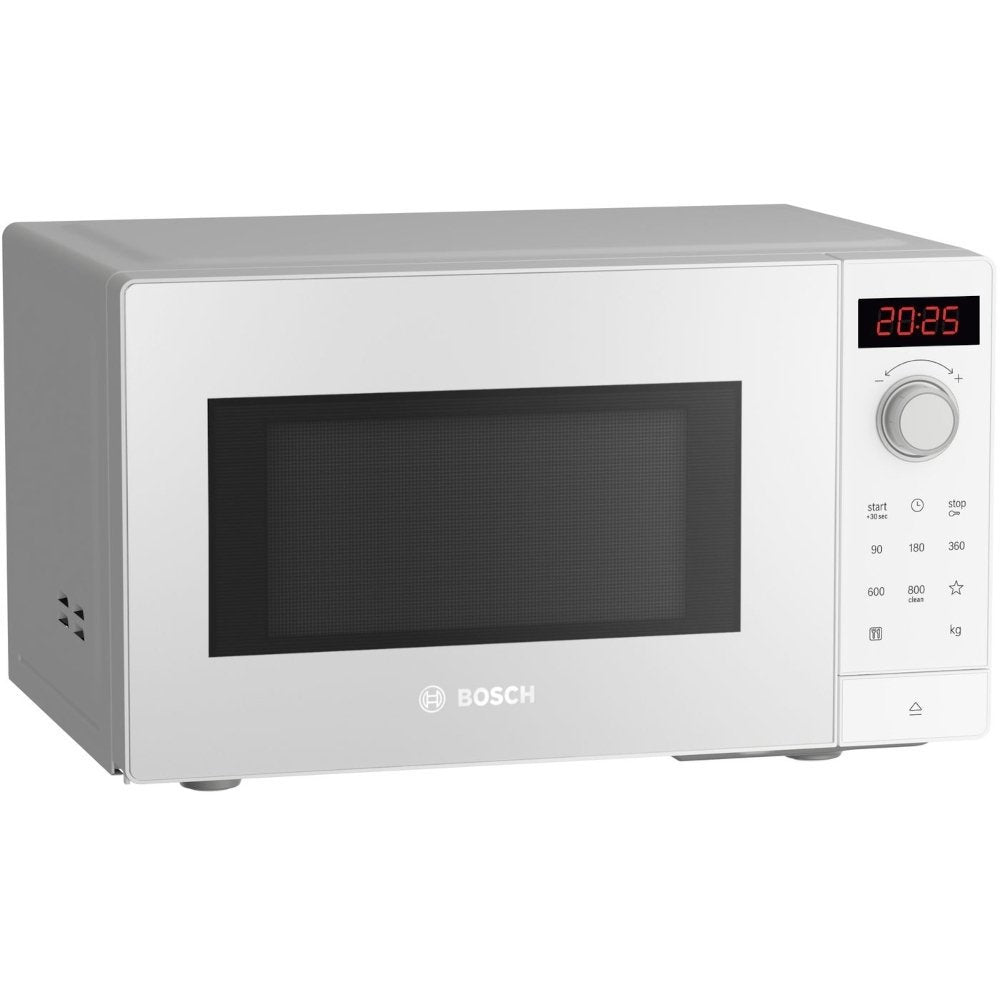 Bosch FFL023MW0B 20 Litres Single Microwave White | Atlantic Electrics