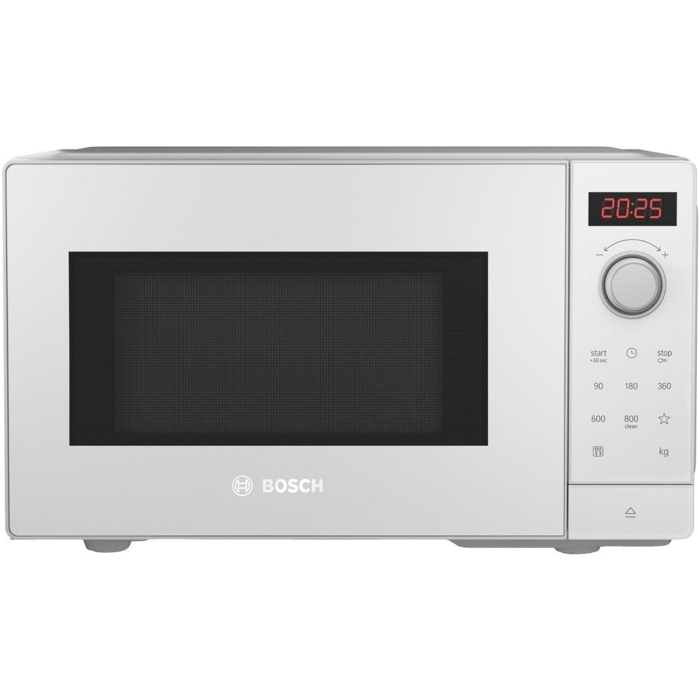 Bosch FFL023MW0B 20 Litres Single Microwave White | Atlantic Electrics
