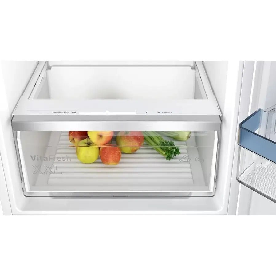 Bosch KIV86VSE0G Integrated 60/40 Fridge Freezer with Sliding Door Fixing Kit - White | Atlantic Electrics