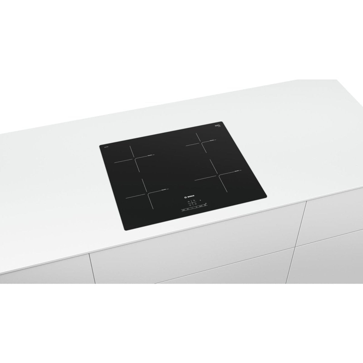 Bosch PUE611BF1B 60cm Induction Hob - Black | Atlantic Electrics