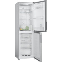 Thumbnail Bosch Serie 2 KGN27NLFAG Freestanding Fridge Freezer, Stainless Steel Look - 39477771632863