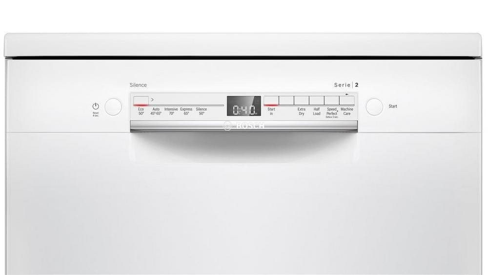 Bosch SGS2HVW66G Full Size Dishwasher White 13 Place Settings | Atlantic Electrics