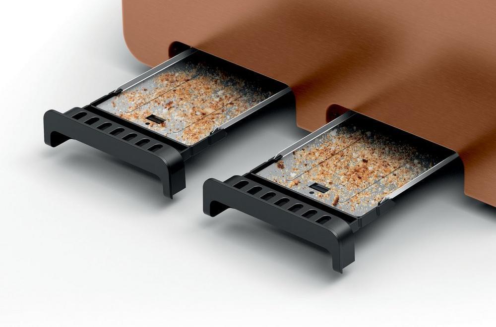 Bosch TAT4P449GB 4 Slice Toaster Copper | Atlantic Electrics