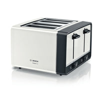 Thumbnail Bosch TAT5P441GB 4 Slice Toaster White | Atlantic Electrics- 39477783134431