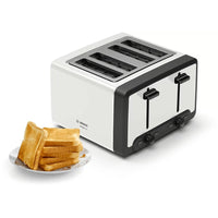 Thumbnail Bosch TAT5P441GB 4 Slice Toaster White - 39477783167199