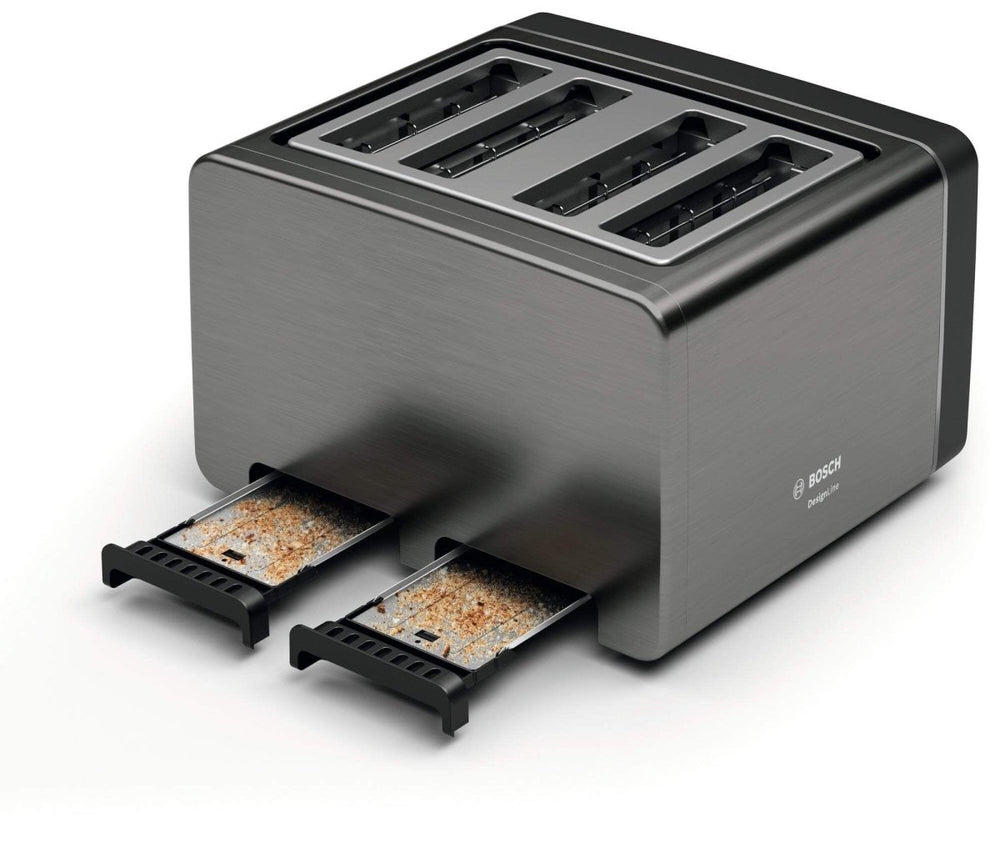 Bosch TAT5P445GB 4 Slice Toaster Anthracite | Atlantic Electrics - 39477783625951 
