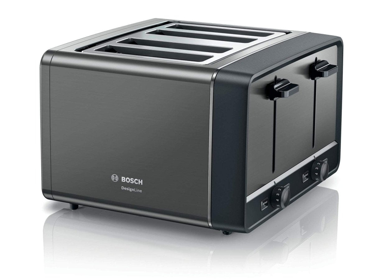 Bosch TAT5P445GB 4 Slice Toaster Anthracite | Atlantic Electrics