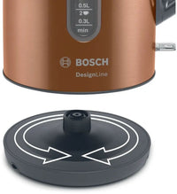Thumbnail Bosch TWK4P439GB 1.7L 3000W Traditional Kettle Copper - 40639528829151