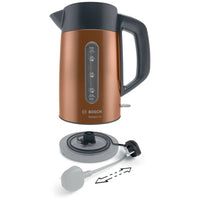 Thumbnail Bosch TWK4P439GB 1.7L 3000W Traditional Kettle Copper - 40639528796383