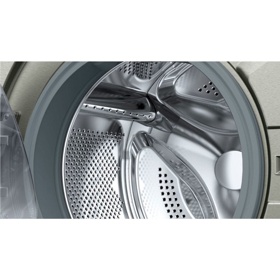 Bosch WAN282X1GB Serie 4 VarioPerfect 8kg 1400rpm Freestanding Washing Machine With EcoSilence Drive - Easyclean Stainless Steel - Atlantic Electrics - 39477787459807