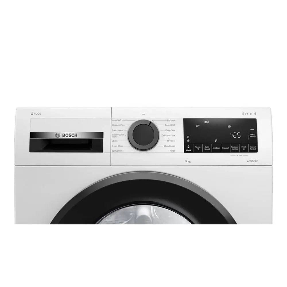 Bosch WGG244A9GB 9kg Freestanding Washing Machine, 1400 Spin Speed, 59.8cm Wide - White | Atlantic Electrics