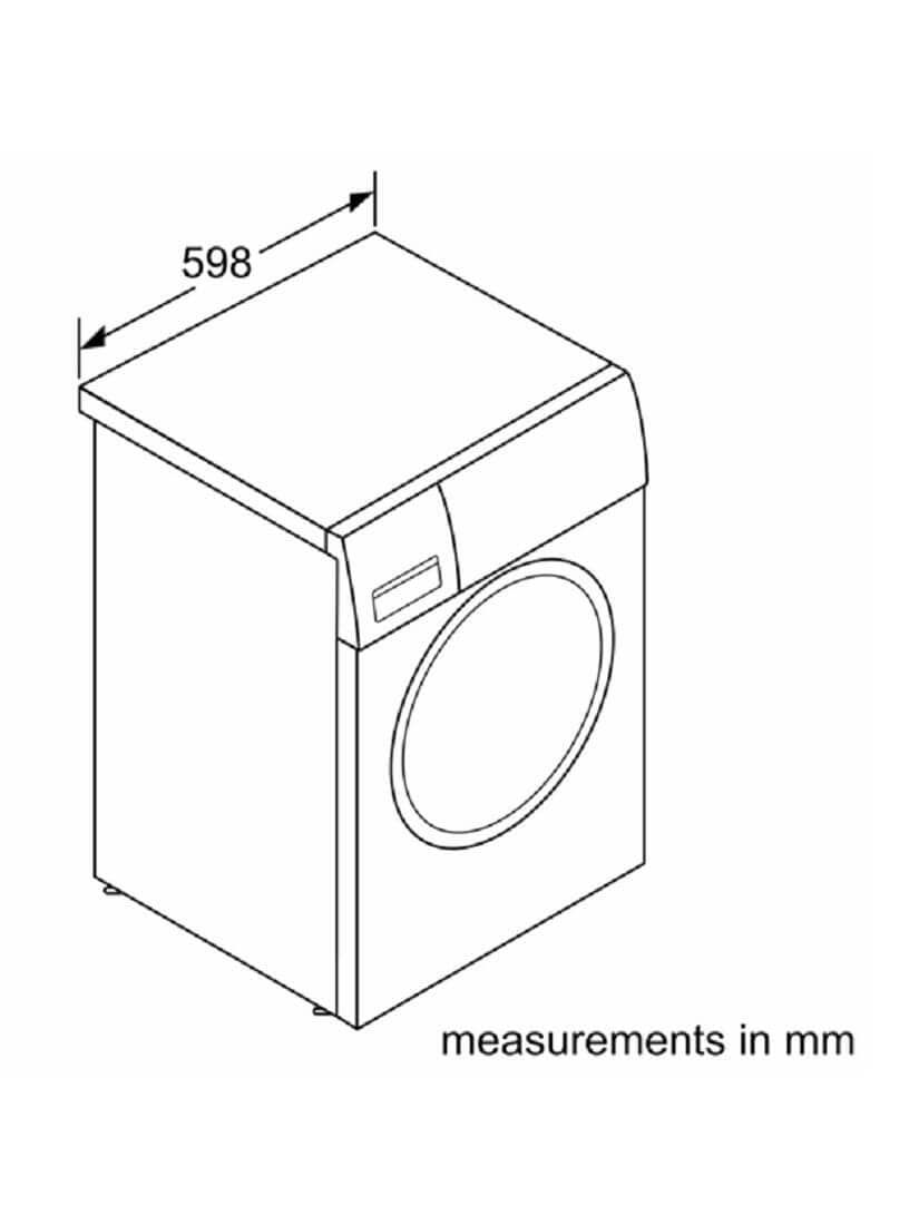 Bosch WGG244ARGB Serie 6 Freestanding Washing Machine, 9kg Load, 1400rpm Spin, Graphite | Atlantic Electrics